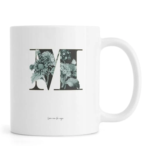 Juniqe Bols, Tasses Et Mugs Mug En Céramique En Blanc & Vert 3 Juniqe Bols, Tasses Et Mugs Mug En Céramique En Blanc & Vert