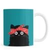 Juniqe Bols, Tasses Et Mugs Mug En Céramique En Noir & Rouge -Bols, tasses et mugs Soldes Boutique mug en ceramique en noir rouge