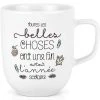 Créa Bisontine Bols, Tasses Et Mugs Mug En Céramique Toutes Les Belles Choses Ont Une Fin... (600 Ml)