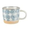 Maisons Du Monde Bols, Tasses Et Mugs Mug En Faïence Blanche Motifs Bleus - Lot De 2 -Bols, tasses et mugs Soldes Boutique mug en faience blanche motifs bleus 1000 5 24 208017 1
