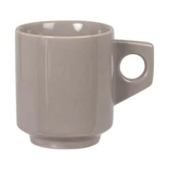 Maisons Du Monde Bols, Tasses Et Mugs Mug En Grès Géométrique Gris Foncé - Lot De 2 -Bols, tasses et mugs Soldes Boutique mug en gres geometrique gris clair lubya 1000 11 27 227454 1