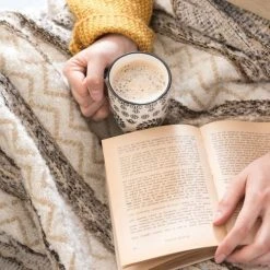 Maisons Du Monde Décorations De Noël Mug En Grès Noir/blanc - Lot De 2 -Bols, tasses et mugs Soldes Boutique mug en gres noir blanc 1000 2 39 154158 3