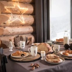 Maisons Du Monde Décorations De Noël Mug En Grès Noir/blanc - Lot De 2 -Bols, tasses et mugs Soldes Boutique mug en gres noir blanc 1000 2 39 154158 6