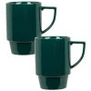Maisons Du Monde Bols, Tasses Et Mugs Mug En Grès Vert - Lot De 2 -Bols, tasses et mugs Soldes Boutique mug en gres vert 1000 10 37 225209 2