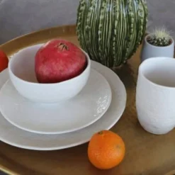 Kare Design Bols, Tasses Et Mugs Mug En Porcelaine Blanche - Lot De 6 -Bols, tasses et mugs Soldes Boutique mug en porcelaine blanche lot de 6 1