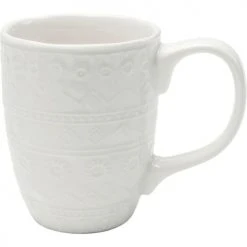 Kare Design Bols, Tasses Et Mugs Mug En Porcelaine Blanche - Lot De 6 -Bols, tasses et mugs Soldes Boutique mug en porcelaine blanche lot de 6 4