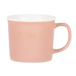 Maisons Du Monde Bols, Tasses Et Mugs Mug En Porcelaine Rose Avec Inscription - Lot De 2 -Bols, tasses et mugs Soldes Boutique mug en porcelaine rose avec inscription 1000 1 18 216785 1