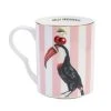 Yvonne Ellen Bols, Tasses Et Mugs Mug En Porcelaine Toucan 28cl -Bols, tasses et mugs Soldes Boutique mug en porcelaine toucan 28cl
