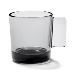 Serax Bols, Tasses Et Mugs Mug En Verre Fumé Gris D9cm