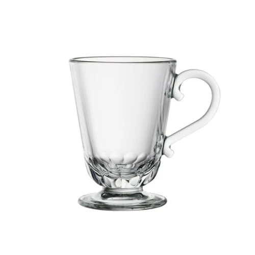 Mug en verre transparent - lot de 6 La Rochère Bols, Tasses Et Mugs Mug En Verre Transparent - Lot De 6 -Bols, tasses et mugs Soldes Boutique mug en verre transparent lot de 6
