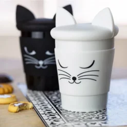 Pylones Bols, Tasses Et Mugs Mug Et Couvercle Porcelaine Et Silicone -Bols, tasses et mugs Soldes Boutique mug et couvercle porcelaine et silicone 1