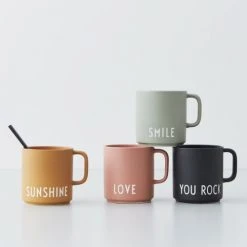 Design Letters Bols, Tasses Et Mugs Mug Favourite Cup Avec Anse Porcelaine Multicolore -Bols, tasses et mugs Soldes Boutique mug favourite cup avec anse porcelaine multicolore 2