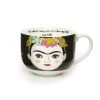 Kikkerland Bols, Tasses Et Mugs Mug Frida Kahlo 355ml -Bols, tasses et mugs Soldes Boutique mug frida kahlo 355ml