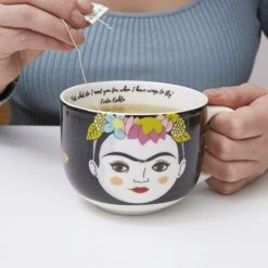 Kikkerland Bols, Tasses Et Mugs Mug Frida Kahlo 355ml -Bols, tasses et mugs Soldes Boutique mug frida kahlo 355ml 2
