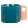 Maisons Du Monde Bols, Tasses Et Mugs Mug Géométrique En Grès Bicolore Rose Et Bleu - Lot De 2 -Bols, tasses et mugs Soldes Boutique mug geometrique en gres bicolore rose et bleu 1000 15 22 227203 1