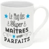 Créa Bisontine Bols, Tasses Et Mugs Mug Le Mug Des Super Maîtres -Bols, tasses et mugs Soldes Boutique mug le mug des super maitres