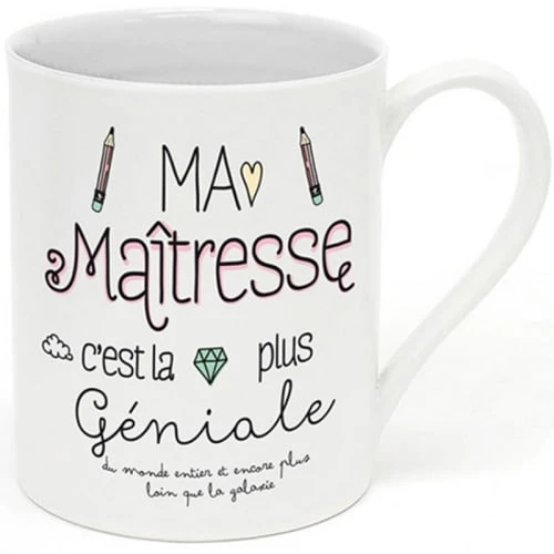 Créa Bisontine Bols, Tasses Et Mugs Mug Ma Maîtresse C'est La Plus Géniale 3 Créa Bisontine Bols, Tasses Et Mugs Mug Ma Maîtresse C'est La Plus Géniale