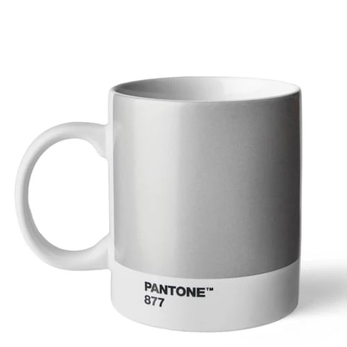 Mug Pantone argenté Copenhagen Design Bols, Tasses Et Mugs Mug Pantone Argenté -Bols, tasses et mugs Soldes Boutique mug pantone argente