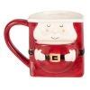 Maisons Du Monde Vaisselle De Noël Mug Père Noël En Faïence Rouge Et Blanche - Lot De 2 -Bols, tasses et mugs Soldes Boutique mug pere noel en faience rouge et blanche 1000 4 34 208560 1