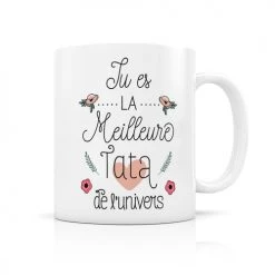 Créa Bisontine Bols, Tasses Et Mugs Mug : Tu Es La Meilleure Tata De L'univers