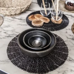 Bazar Bizar Bols, Tasses Et Mugs Petit Bol Noir En Terracotta -Bols, tasses et mugs Soldes Boutique petit bol noir en terracotta 1