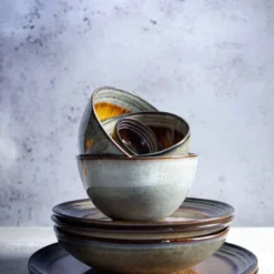 Bazar Bizar Bols, Tasses Et Mugs Petits Bols à Céréales En Grès Lot De 6 -Bols, tasses et mugs Soldes Boutique petits bols a cereales en gres lot de 6 5