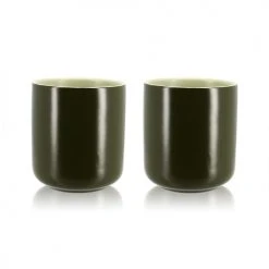 OGO Living Bols, Tasses Et Mugs Set De 2 Mugs En Grès 27 Cl