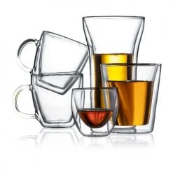 Bodum Bols, Tasses Et Mugs Set De 2 Verres 8 Cl Double Parois Transparent -Bols, tasses et mugs Soldes Boutique set de 2 verres 8 cl double parois transparent 2