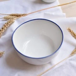 Maison Tilleul Bols, Tasses Et Mugs Set De 4 Bols Céramique Blanc -Bols, tasses et mugs Soldes Boutique set de 4 bols ceramique blanc 2