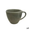 Maison Tilleul Bols, Tasses Et Mugs Set De 4 Tasses Céramique Vert -Bols, tasses et mugs Soldes Boutique set de 4 tasses ceramique vert