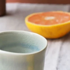 Maison Tilleul Bols, Tasses Et Mugs Set De 4 Tasses En Céramique Vert -Bols, tasses et mugs Soldes Boutique set de 4 tasses en ceramique vert 3