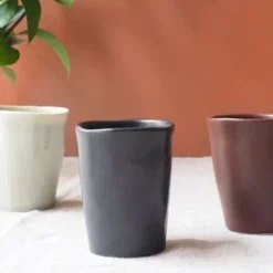 Maison Tilleul Bols, Tasses Et Mugs Set De 4 Tasses En Céramique Vert -Bols, tasses et mugs Soldes Boutique set de 4 tasses en ceramique vert 4