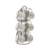Wadiga Bols, Tasses Et Mugs Set De 6 Tasses à Thé Avec Dessous De Tasses En Céramique Blanche -Bols, tasses et mugs Soldes Boutique set de 6 tasses a the avec dessous de tasses en ceramique blanche