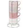 Maisons Du Monde Vaisselle De Noël Support 4 Tasses En Faïence à Motifs -Bols, tasses et mugs Soldes Boutique support 4 tasses en faience a motifs 1000 13 6 184752 1