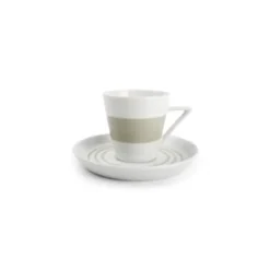 Salt&Pepper Bols, Tasses Et Mugs Tasse 19cl Et Soucoupe 4 Pièces Vert Sauge -Bols, tasses et mugs Soldes Boutique tasse 19cl et soucoupe 4 pieces vert sauge 5