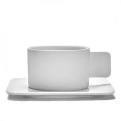 Serax Bols, Tasses Et Mugs Tasse à Expresso En Porcelaine Blanche D9cm -Bols, tasses et mugs Soldes Boutique tasse a expresso en porcelaine blanche d9cm 4