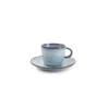 Salt&Pepper Bols, Tasses Et Mugs Tasse à Moka 9cl Et Soucoupe Bleu Clair - Lot De 4