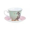 Yvonne Ellen Bols, Tasses Et Mugs Tasse à Thé Et Soucoupe En Porcelaine Tigre -Bols, tasses et mugs Soldes Boutique tasse a the et soucoupe en porcelaine tigre