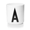 Bols, Tasses Et Mugs Tasse Blanche Design Letters Porcelaine Blanc -Bols, tasses et mugs Soldes Boutique tasse blanche design letters porcelaine blanc