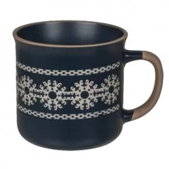 Out Of The Blue Bols, Tasses Et Mugs Tasse En Céramique Bleue Motif Flocons