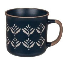 Out Of The Blue Bols, Tasses Et Mugs Tasse En Céramique Bleue Motif Flocons -Bols, tasses et mugs Soldes Boutique tasse en ceramique bleue motif floral