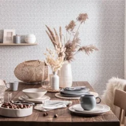 Maisons Du Monde Bols, Tasses Et Mugs Tasse En Faïence Imprimé Traits Bleus - Lot De 2 -Bols, tasses et mugs Soldes Boutique tasse en faience imprime traits bleus 1000 8 12 190170 4