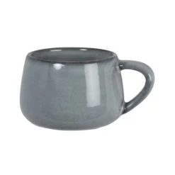 Maisons Du Monde Bols, Tasses Et Mugs Tasse En Grès Gris - Lot De 2