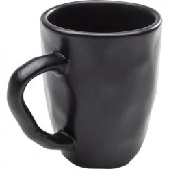 Kare Design Bols, Tasses Et Mugs Tasse En Grès Noir - Lot De 4 -Bols, tasses et mugs Soldes Boutique tasse en gres noir lot de 4 2