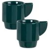 Maisons Du Monde Bols, Tasses Et Mugs Tasse En Grès Vert - Lot De 4 -Bols, tasses et mugs Soldes Boutique tasse en gres vert 1000 9 36 225208 2