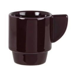 Maisons Du Monde Bols, Tasses Et Mugs Tasse En Grès Vert - Lot De 4 -Bols, tasses et mugs Soldes Boutique tasse en gres violet aleska 1000 11 38 225210 2