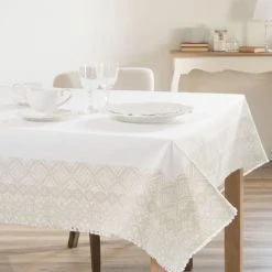 Maisons Du Monde Vaisselle De Noël Tasse Et Soucoupe à Café En Faïence Blanche - Lot De 2 -Bols, tasses et mugs Soldes Boutique tasse et soucoupe a cafe en faience blanche 1000 5 2 132350 4