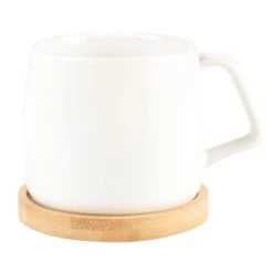 Carafes et pichets Soldes -Bols, tasses et mugs Soldes Boutique tasse et soucoupe en faience blanche et bambou 1000 15 34 208027 1