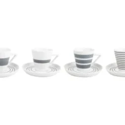 Salt&Pepper Bols, Tasses Et Mugs Tasse Et Soucoupe Gris 19cl 4 Pièces -Bols, tasses et mugs Soldes Boutique tasse et soucoupe gris 19cl 4 pieces 2