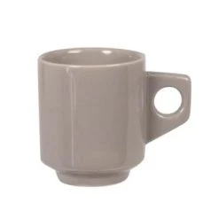 Maisons Du Monde Bols, Tasses Et Mugs Tasse Géométrique à Lignes Noires Et Blanches - Lot De 2 -Bols, tasses et mugs Soldes Boutique tasse geometrique en gres gris clair lubya 1000 6 22 227449 1